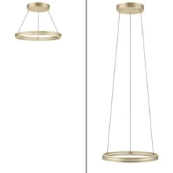 Neuhaus PURE® LED Pendelleuchte PURE E-Loop ivory gold
