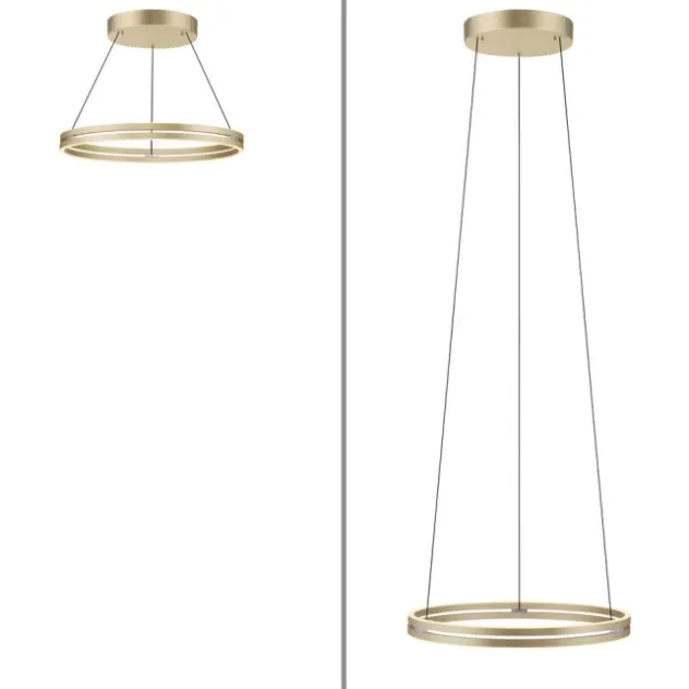 Neuhaus PURE® LED Pendelleuchte PURE E-Loop ivory gold
