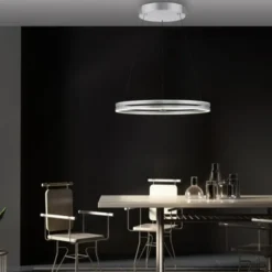 Neuhaus PURE® LED Pendelleuchte PURE E-Loop stone (alu)