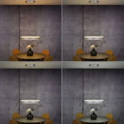 Neuhaus PURE® LED Pendelleuchte PURE E-Loop stone (alu)