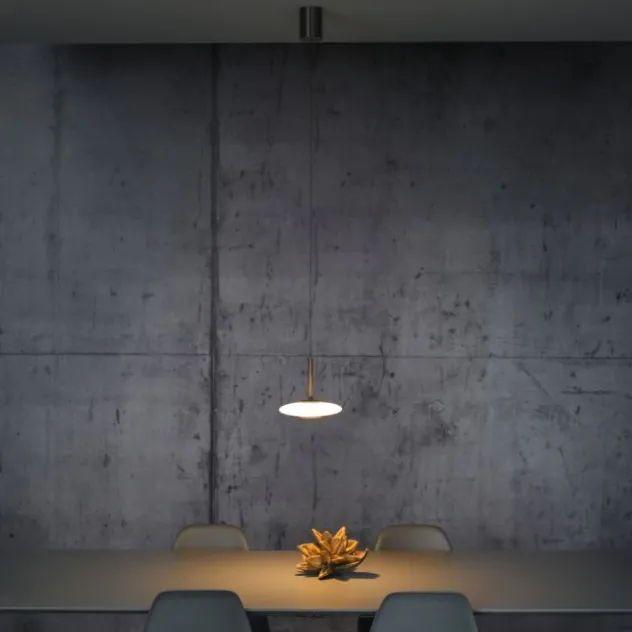 Neuhaus PURE® LED Pendelleuchte PURE Vitrum, dark-metal, brown, höhenverstellbar
