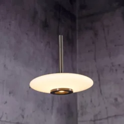 Neuhaus PURE® LED Pendelleuchte PURE Vitrum, dark-metal, brown, höhenverstellbar