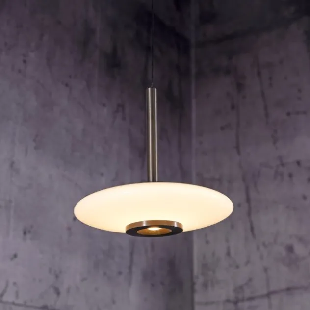 Neuhaus PURE® LED Pendelleuchte PURE Vitrum, dark-metal, brown, höhenverstellbar