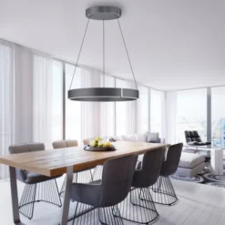 Neuhaus PURE® LED Pendelleuchte PURE E-Clipse mystic grey (grau)