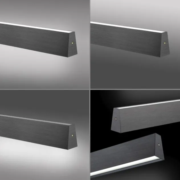 Neuhaus PURE® LED Pendelleuchte PURE E-Motion platin (grau)