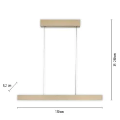 Neuhaus PURE® LED Pendelleuchte PURE E-Motion, imperial gold