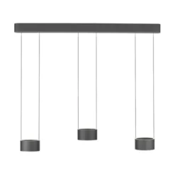 Neuhaus PURE® LED Pendelleuchte PURE Clipse, mystic-grey (grau), Fernbedienung, Comfort Lift
