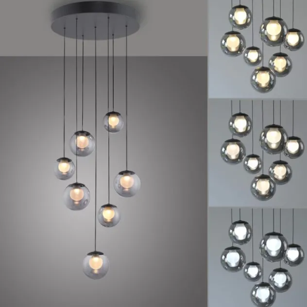 Neuhaus PURE® LED Pendelleuchte PURE Popup, mystic grey