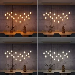 Neuhaus PURE® LED Pendelleuchte PURE Popup, bronce, 19-flammig