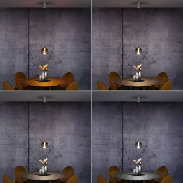 Neuhaus PURE® LED Pendelleuchte PURE Infinity bronce, Comfort Lift Funktion