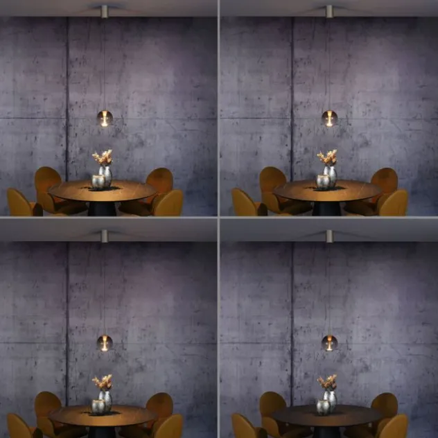 Neuhaus PURE® LED Pendelleuchte PURE Infinity bronce, Comfort Lift Funktion