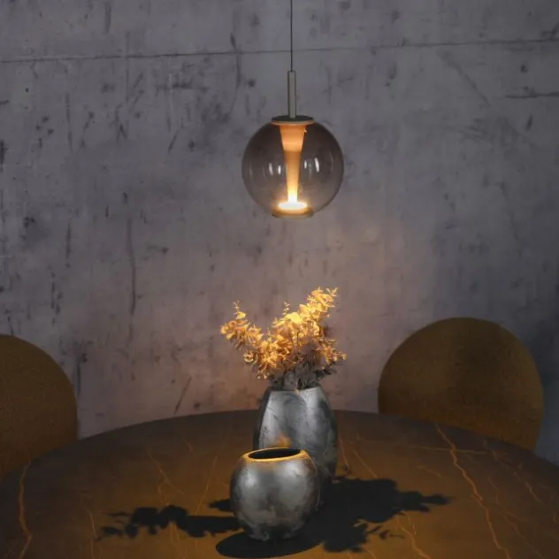 Neuhaus PURE® LED Pendelleuchte PURE Infinity bronce, Comfort Lift Funktion