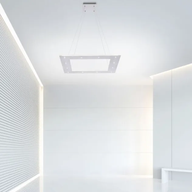 Neuhaus PURE® LED Pendelleuchte PURE Cosmo, quadratisch, Touchdimmer, CCT