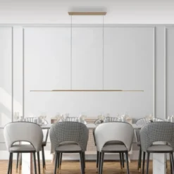 Neuhaus PURE® LED Pendelleuchte PURE Surface, bronce, 160x25 höhenverstellbar
