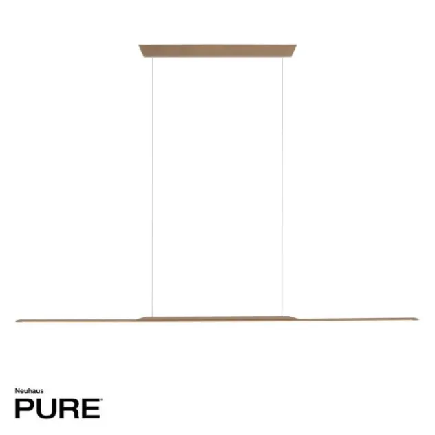 Neuhaus PURE® LED Pendelleuchte PURE Surface, bronce, 160x25 höhenverstellbar