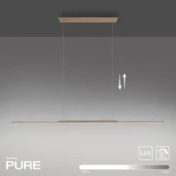Neuhaus PURE® LED Pendelleuchte PURE Surface, bronce, 160x25 höhenverstellbar