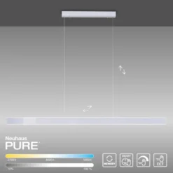 Neuhaus PURE® LED Pendelleuchte PURE Lume, diamond ( alu)