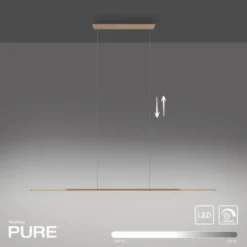 Neuhaus PURE® LED Pendelleuchte PURE Surface, bronce, 125x25 höhenverstellbar