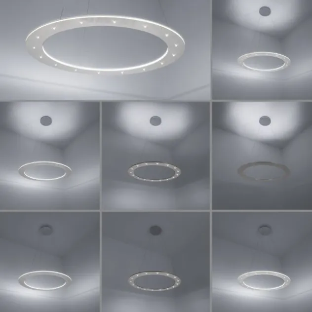 Neuhaus PURE® LED-Pendelleuchte PURE Cosmo, kreisrund, Lichtfarbensteuerung, dimmbar