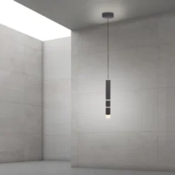 Neuhaus PURE® LED Pendelleuchte PURE Vega, schwarz, 1-flammig mit Lichtmodi