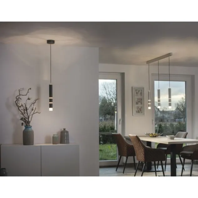 Neuhaus PURE® LED Pendelleuchte PURE Vega, schwarz, 1-flammig mit Lichtmodi