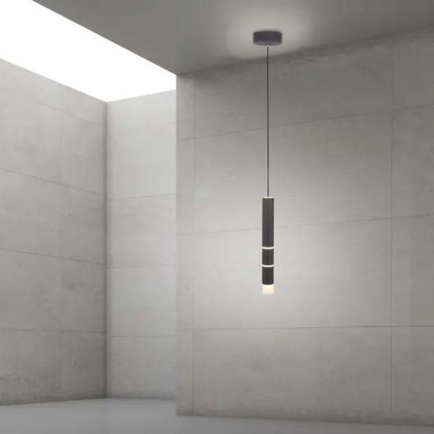 Neuhaus PURE® LED Pendelleuchte PURE Vega, schwarz, 1-flammig mit Lichtmodi