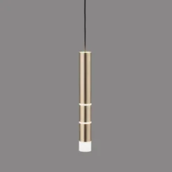Neuhaus PURE® LED Pendelleuchte PURE Vega, messing-matt, 1-flammig