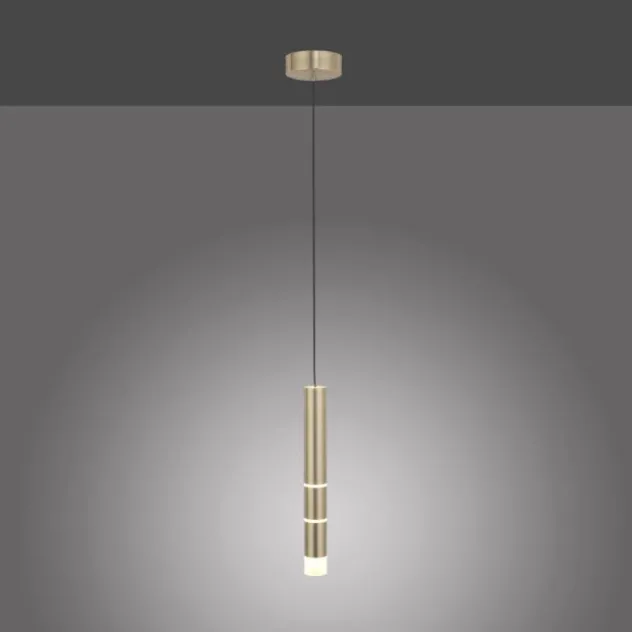 Neuhaus PURE® LED Pendelleuchte PURE Vega, messing-matt, 1-flammig