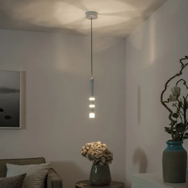 Neuhaus PURE® LED Pendelleuchte PURE Vega, Aluminium 1-flammig, mit Lichtmodi