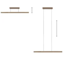 Neuhaus PURE® LED Pendelleuchte PURE Moto-Rise, bronce