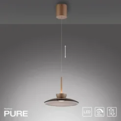 Neuhaus PURE® LED Pendelleuchte PURE Moon, bronce, höhenverstellbar