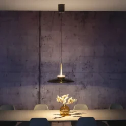 Neuhaus PURE® LED Pendelleuchte PURE E-Moon bronce, höhenverstellbar