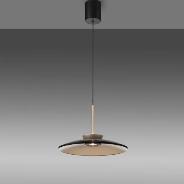 Neuhaus PURE® LED Pendelleuchte PURE E-Moon bronce, höhenverstellbar