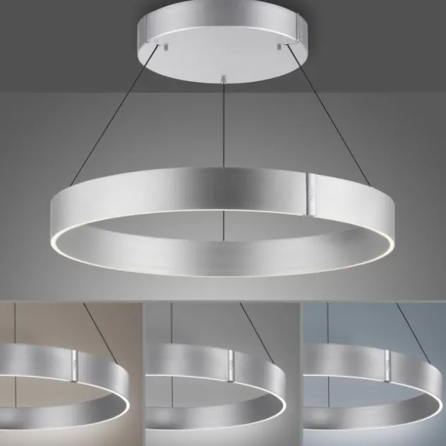Neuhaus PURE® LED Pendelleuchte PURE E-Clipse stone (alu)