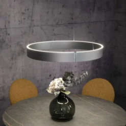 Neuhaus PURE® LED Pendelleuchte PURE E-Clipse stone (alu)
