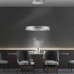 Neuhaus PURE® LED Pendelleuchte PURE E-Clipse stone (alu)