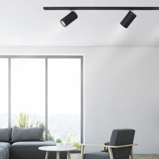 Neuhaus PURE® LED Schienenleuchte PURE Technik, schwarz, dimmbar, erweiterbar, drehbar