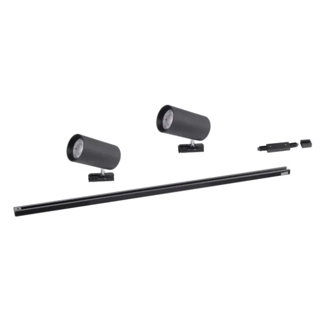 Neuhaus PURE® LED Schienenleuchte PURE Technik, schwarz, dimmbar, erweiterbar, drehbar