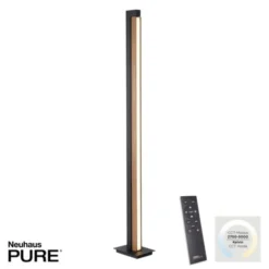 Neuhaus PURE® LED Stehleuchte PURE-LINES Floor oak/ graphite