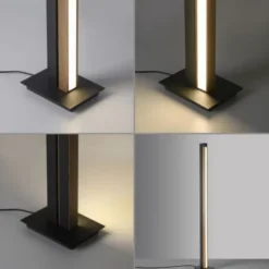 Neuhaus PURE® LED Stehleuchte PURE-LINES Floor oak/ graphite
