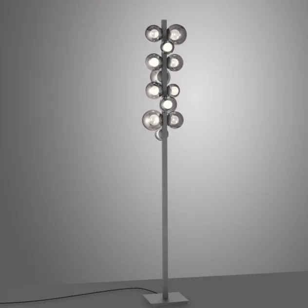 Neuhaus PURE® LED Stehleuchte PURE Popup platin (grau)