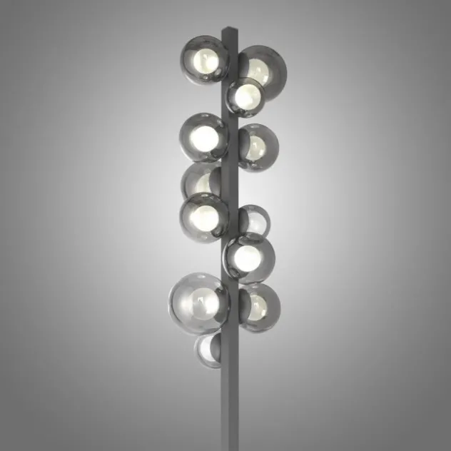 Neuhaus PURE® LED Stehleuchte PURE Popup platin (grau)