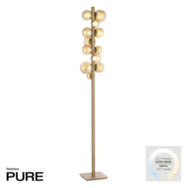 Neuhaus PURE® LED Stehleuchte PURE Popup bronce