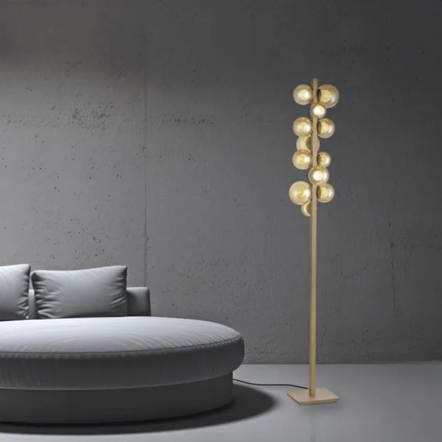 Neuhaus PURE® LED Stehleuchte PURE Popup bronce