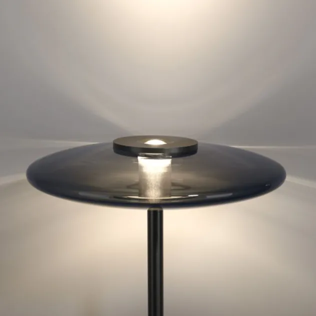 Neuhaus PURE® LED Stehleuchte PURE Vitrum platin (grau)