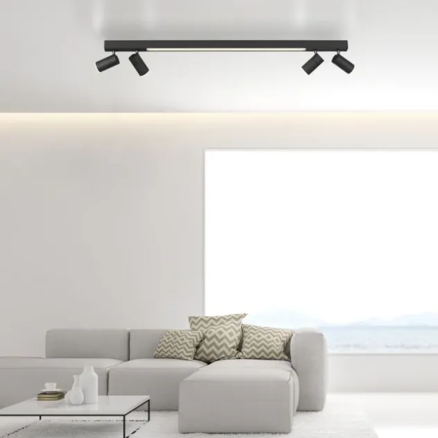 Neuhaus PURE® LED Strahler PURE Lines Spot, graphite, dimmbar, drehbar, CCT