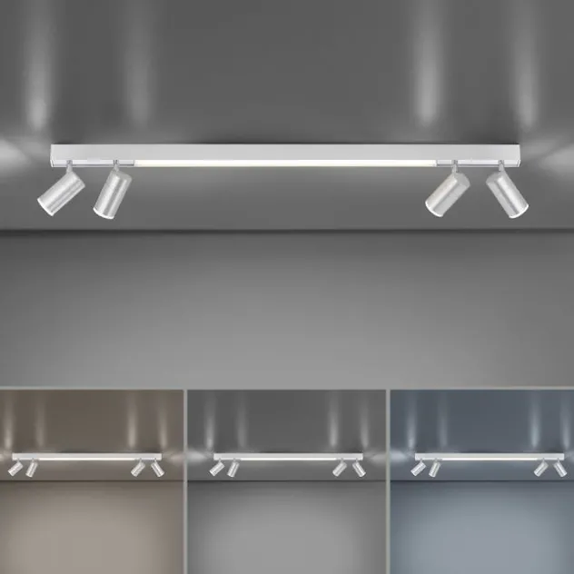 Neuhaus PURE® LED Strahler PURE Lines Spot, aluminium, dimmbar, drehbar, CCT