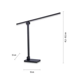 Neuhaus PURE® LED Tischlampe PURE Grafo schwarz