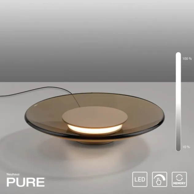 Neuhaus PURE® LED Tischleuchte Pure Moon bronce