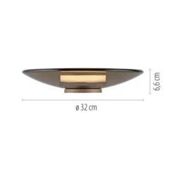 Neuhaus PURE® LED Tischleuchte Pure Moon bronce